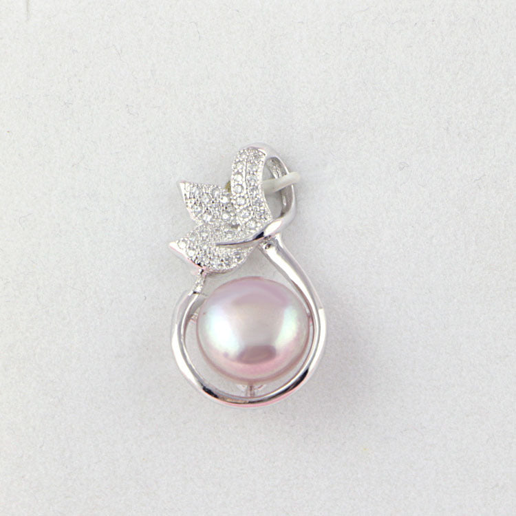 Collier et pendentif Perle d'Eau Douce Elixir de Lumière et Grace