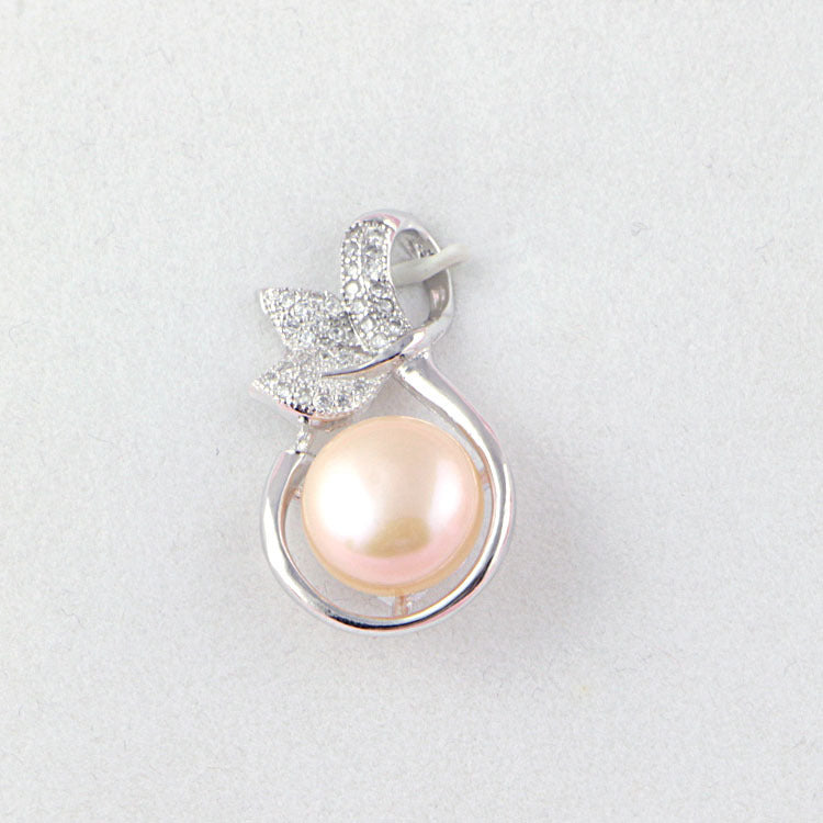 Collier et pendentif Perle d'Eau Douce Elixir de Lumière et Grace