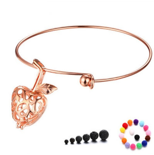 Bracelet Diffuseur en Pierres Volcaniques – Bien-Être & Énergie