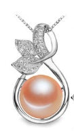 Collier et pendentif Perle d'Eau Douce Elixir de Lumière et Grace