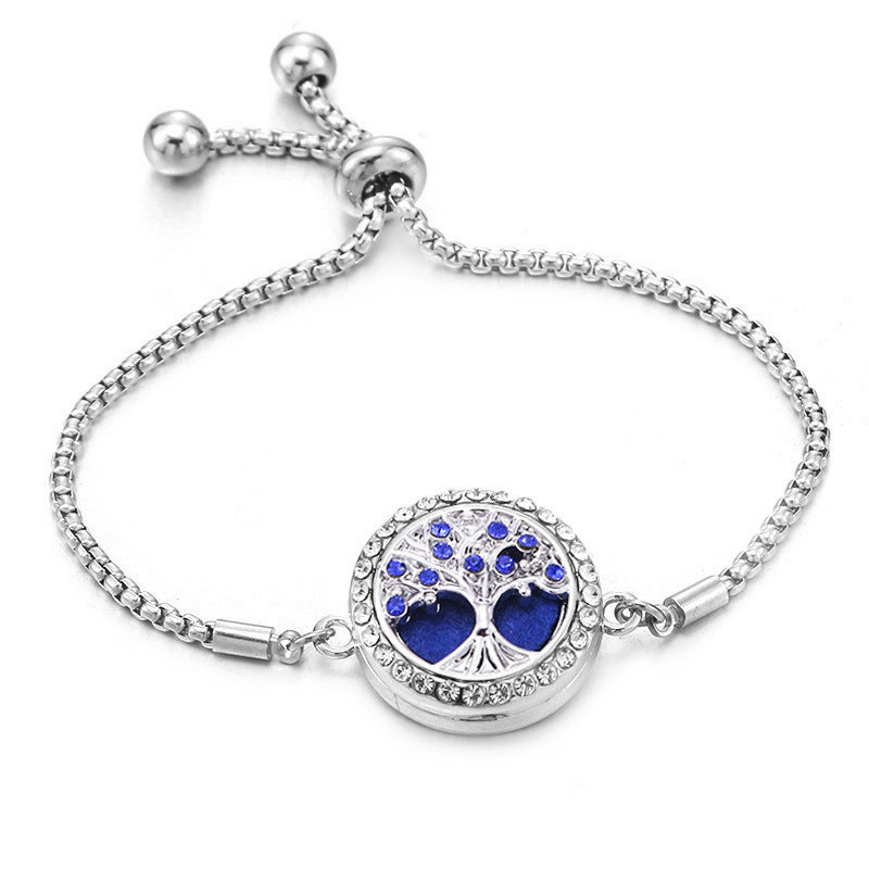 Bracelet diffuseur Arbre Arc-en-Ciel -Harmonie & Energie lumineuse