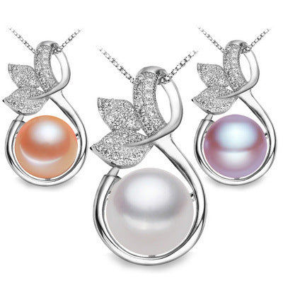 Collier et pendentif Perle d'Eau Douce Elixir de Lumière et Grace