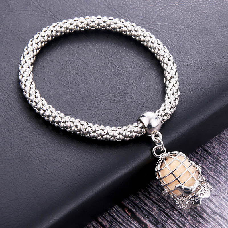 Bracelet diffuseur Tressé Décontracté-Charme Naturel et Style Intemporel