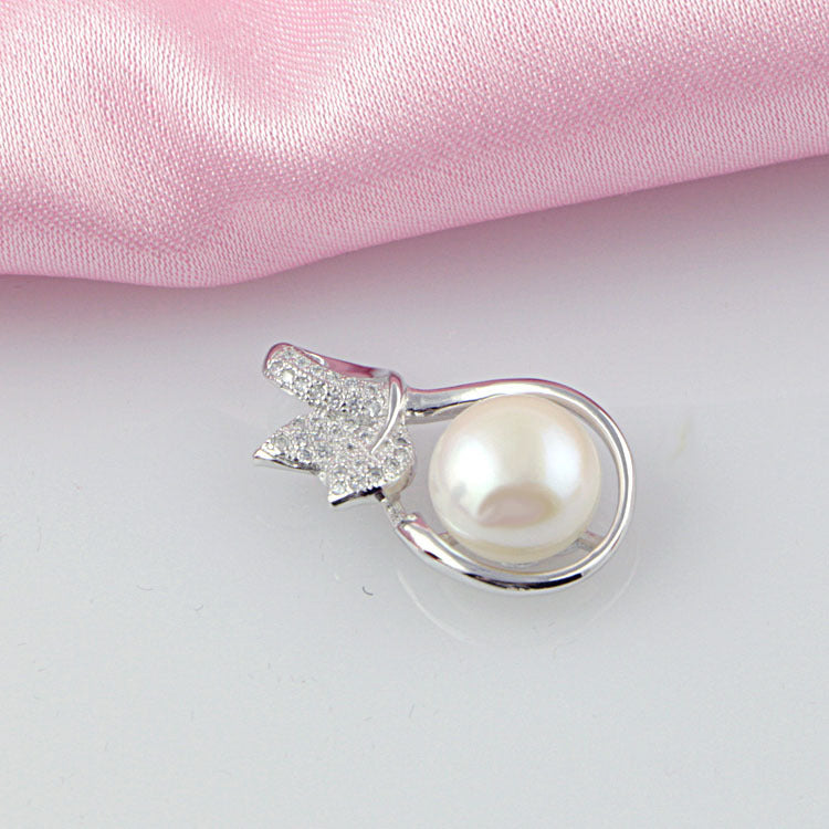 Collier et pendentif Perle d'Eau Douce Elixir de Lumière et Grace