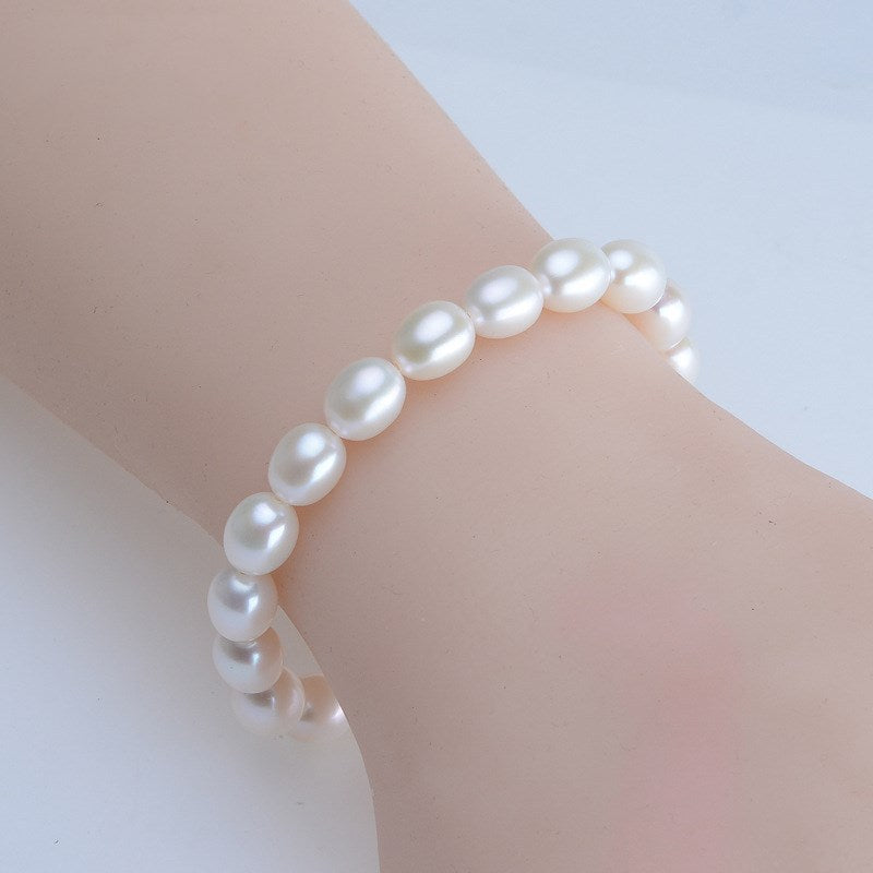 Bracelet Élixir Perles d’Eau Douce – Élégance Naturelle et Sérénité Intérieure