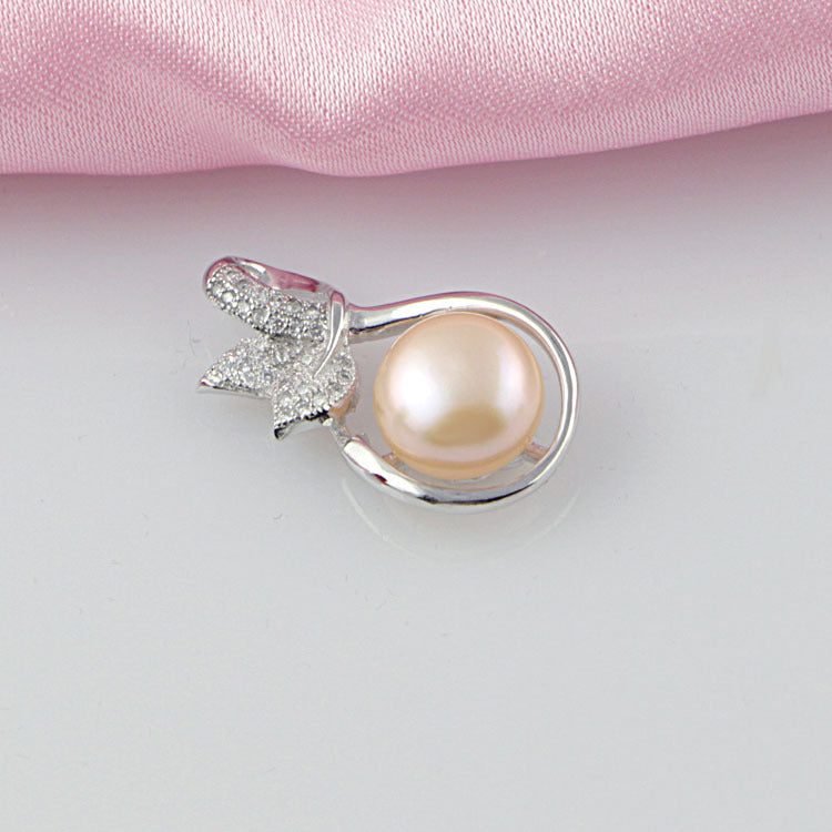 Collier et pendentif Perle d'Eau Douce Elixir de Lumière et Grace
