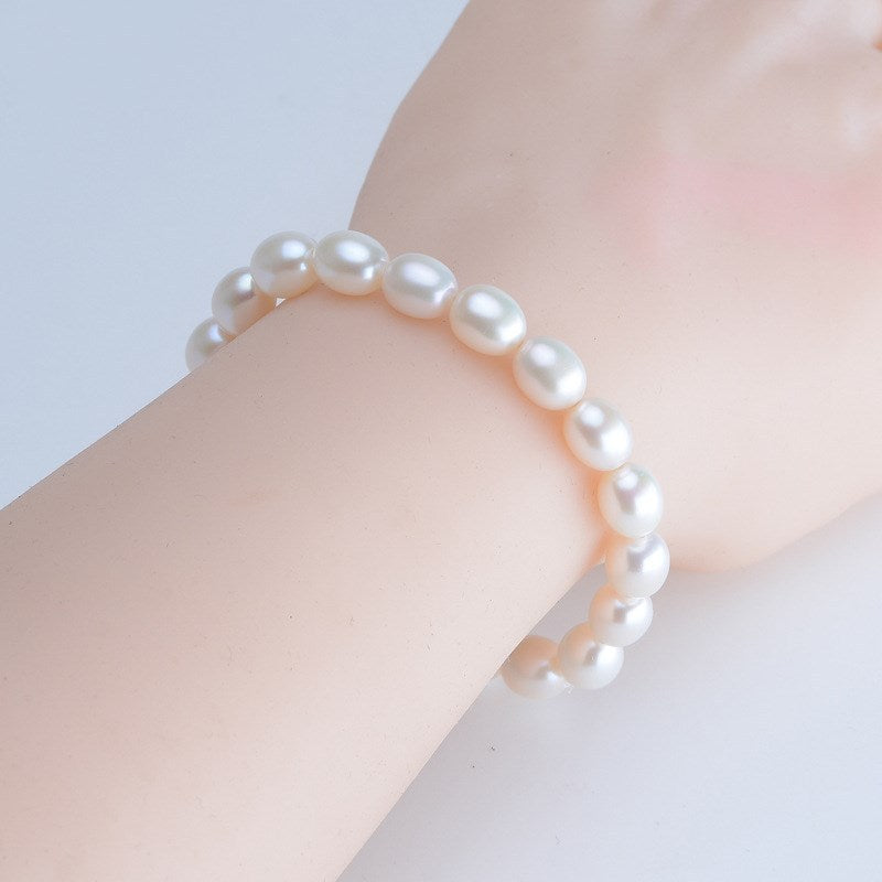 Bracelet Élixir Perles d’Eau Douce – Élégance Naturelle et Sérénité Intérieure