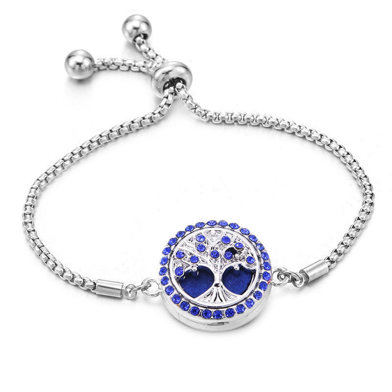 Bracelet diffuseur Arbre Arc-en-Ciel -Harmonie & Energie lumineuse