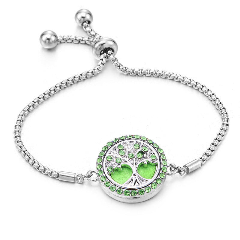 Bracelet diffuseur Arbre Arc-en-Ciel -Harmonie & Energie lumineuse