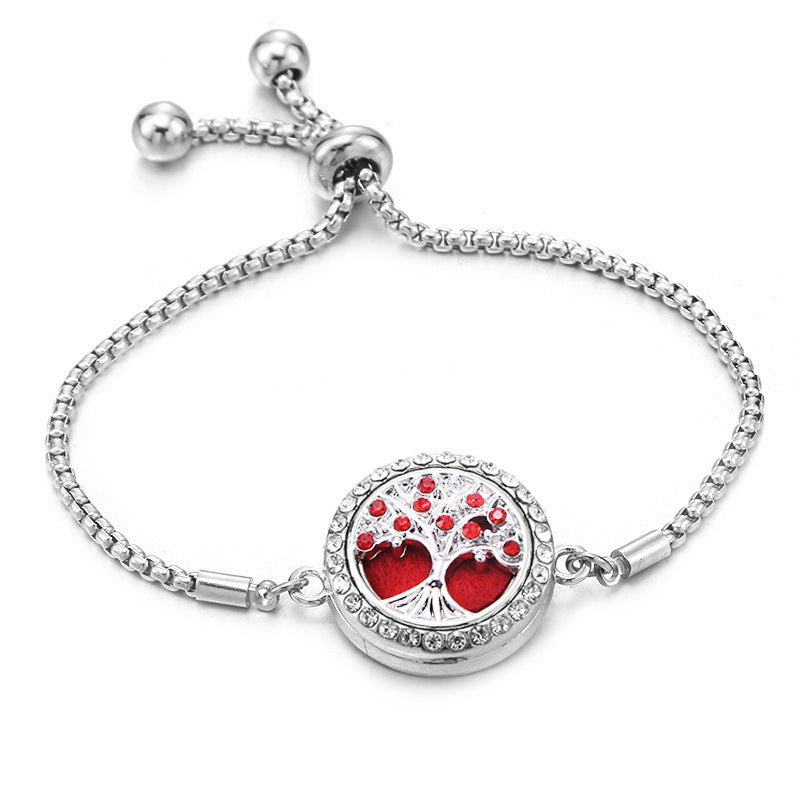Bracelet diffuseur Arbre Arc-en-Ciel -Harmonie & Energie lumineuse