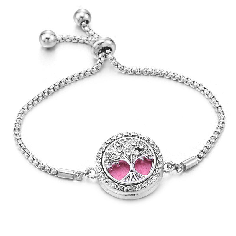 Bracelet diffuseur Arbre Arc-en-Ciel -Harmonie & Energie lumineuse