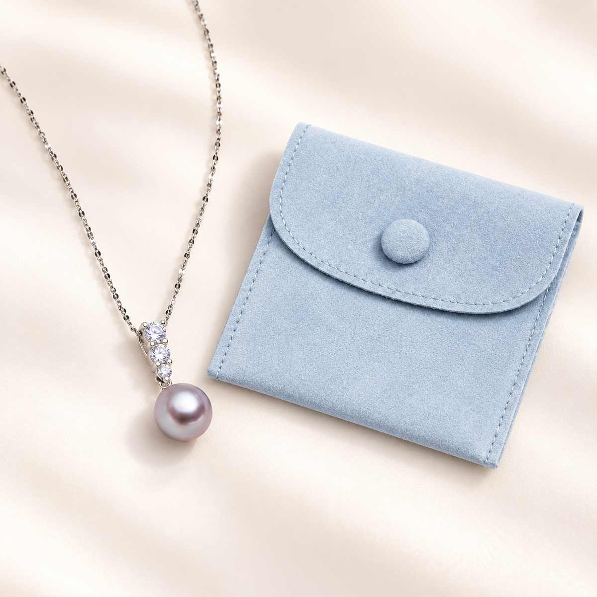 Collier Perle d’eau douce Élixir – Argent 925